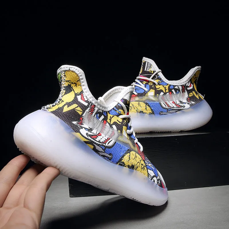 2020 Colorful Jelly Breathable Sneakers