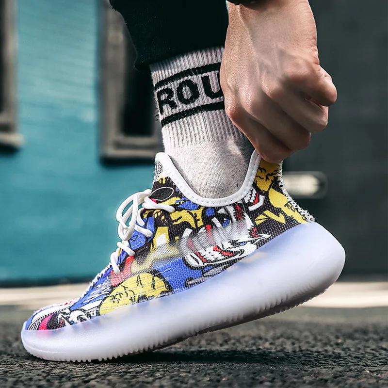 2020 Colorful Jelly Breathable Sneakers