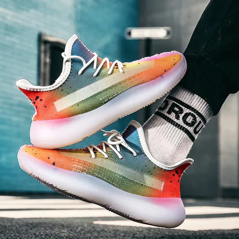 2020 Colorful Jelly Breathable Sneakers