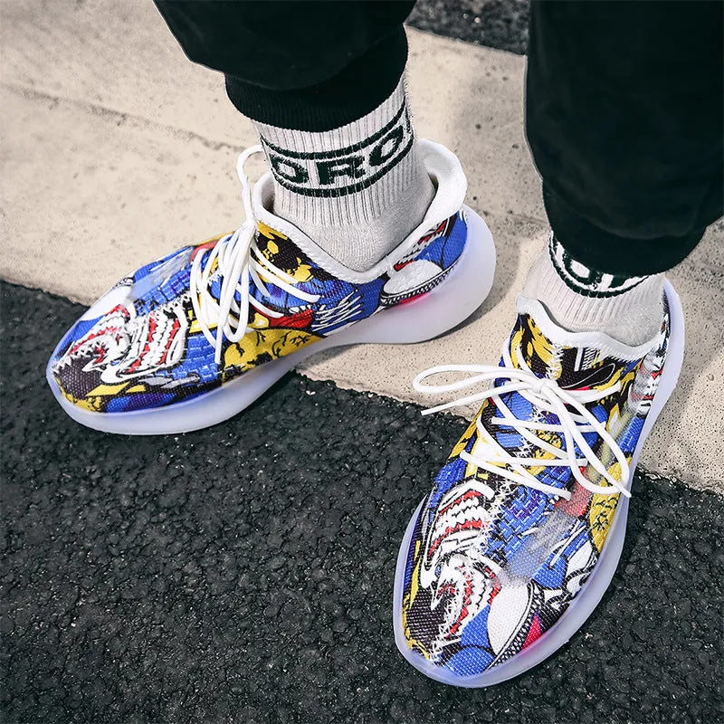 2020 Colorful Jelly Breathable Sneakers