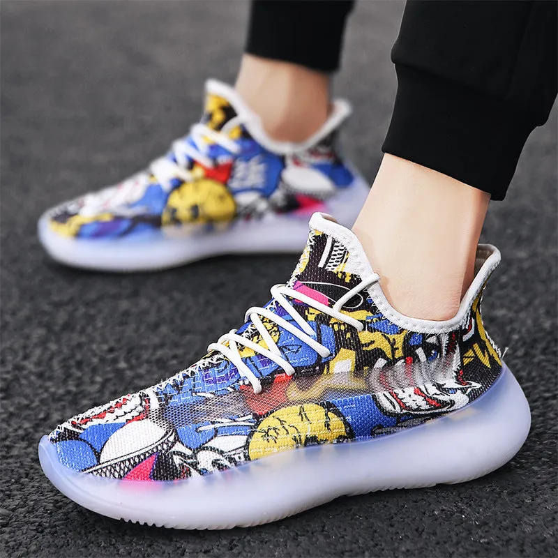 2020 Colorful Jelly Breathable Sneakers