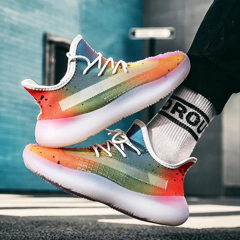 2020 Colorful Jelly Breathable Sneakers