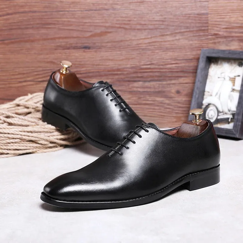2022 New Full Grain Oxford Shiny Formal,Business,Party Wear Shoes For Men-JonasParamount