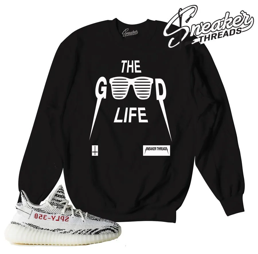 350 Zebra Good Life Sweater