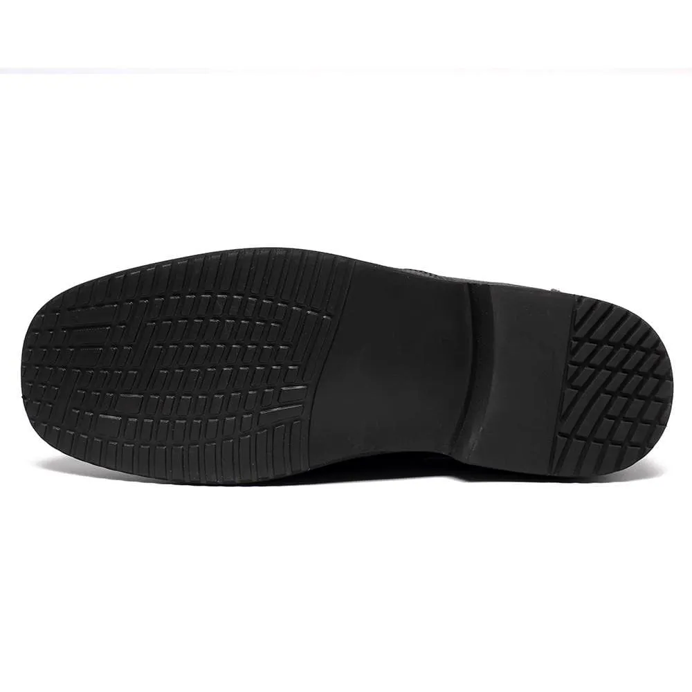 9 CM / 3.54 Inches Taller - CMR CHAMARIPA Elevator Boots Height Increasing Shoes For Men Tall Men Boots