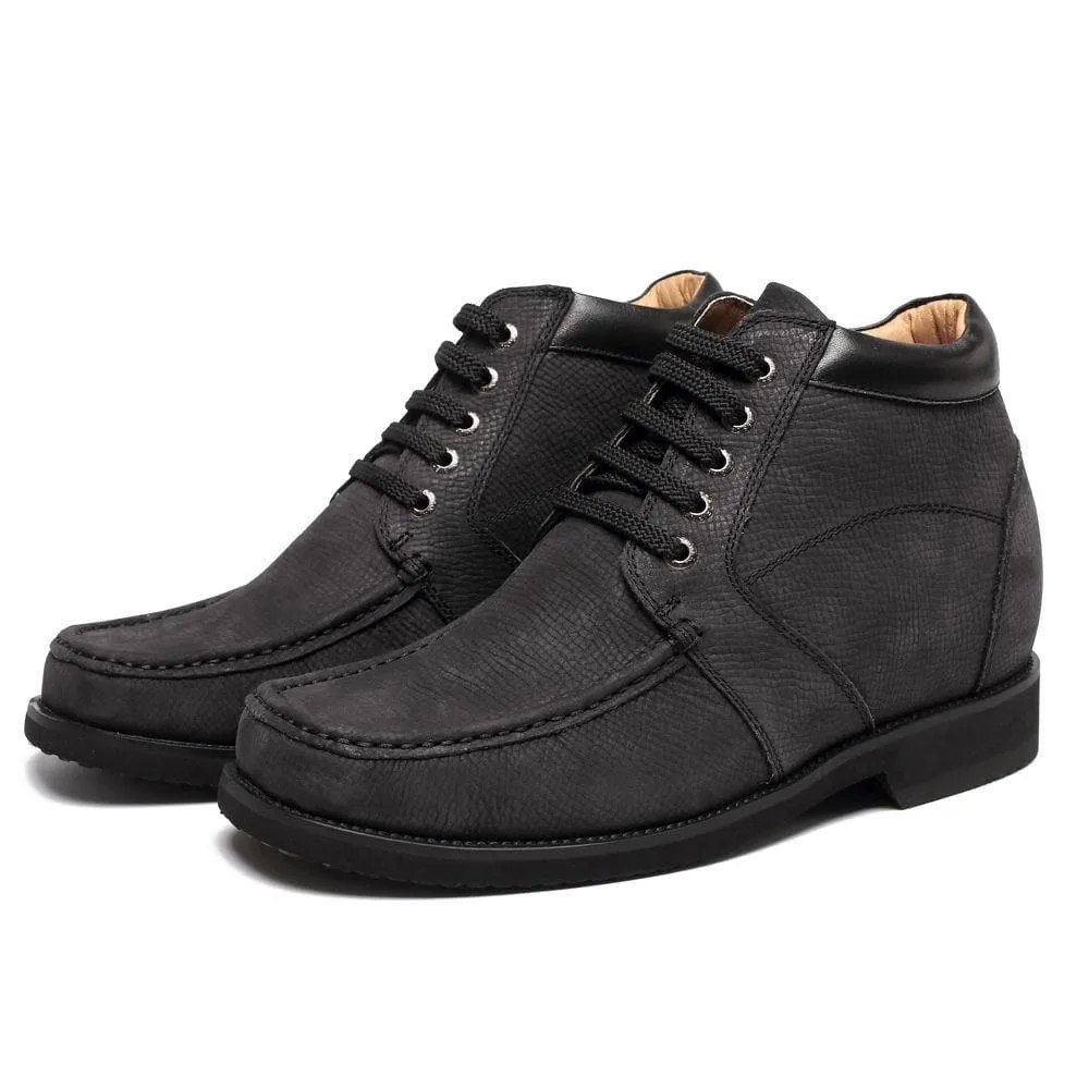 9 CM / 3.54 Inches Taller - CMR CHAMARIPA Elevator Boots Height Increasing Shoes For Men Tall Men Boots