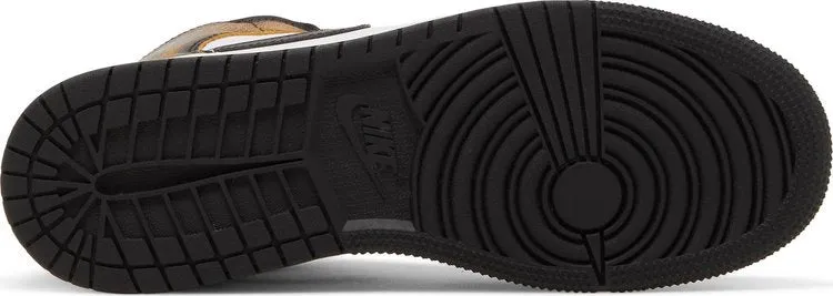 Air Jordan 1 Mid SE GS Wear-Away - Taxi, black