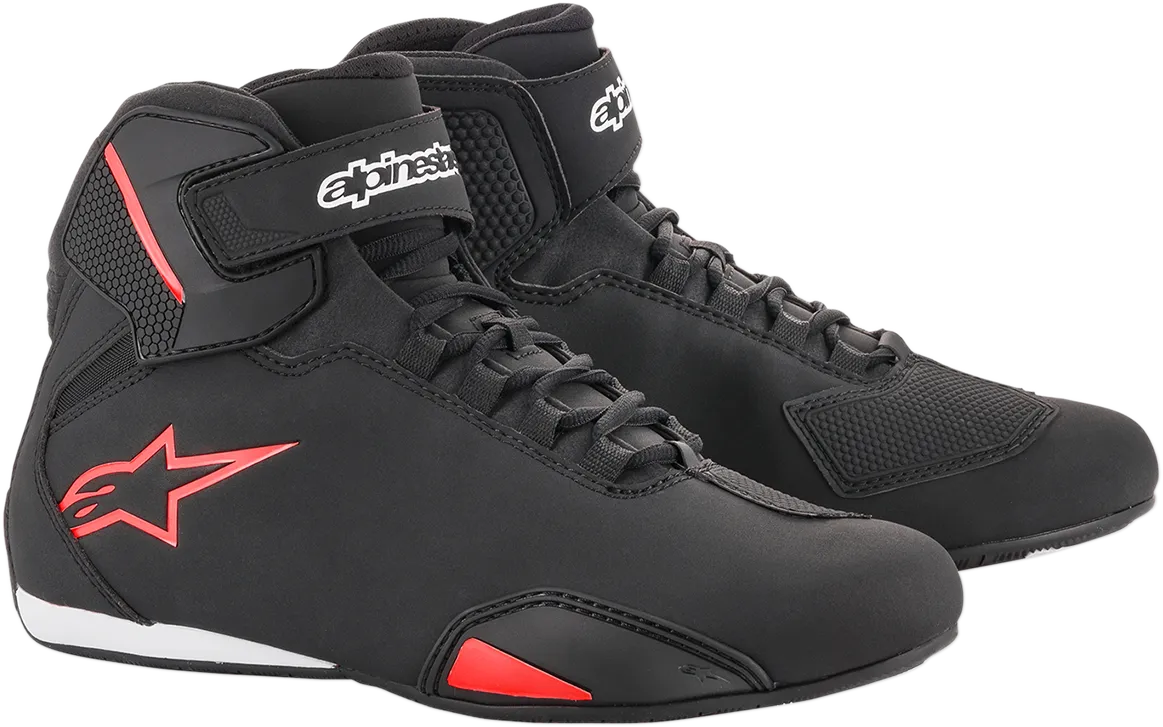 ALPINESTARS Sektor Shoes - Black/Red - US 9 2515518-13-9