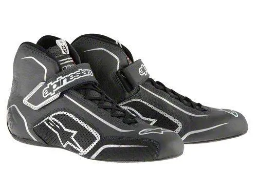 ALPINESTARS TECH 1-T SHOE BLACK ANTHRACITE SZ 9.5