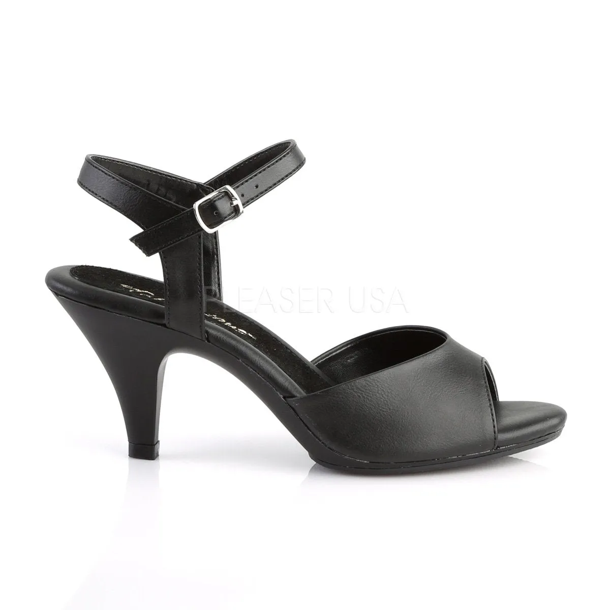 Ankle Strap Sandal Shoe 3" Heel 6-colors BELLE-309