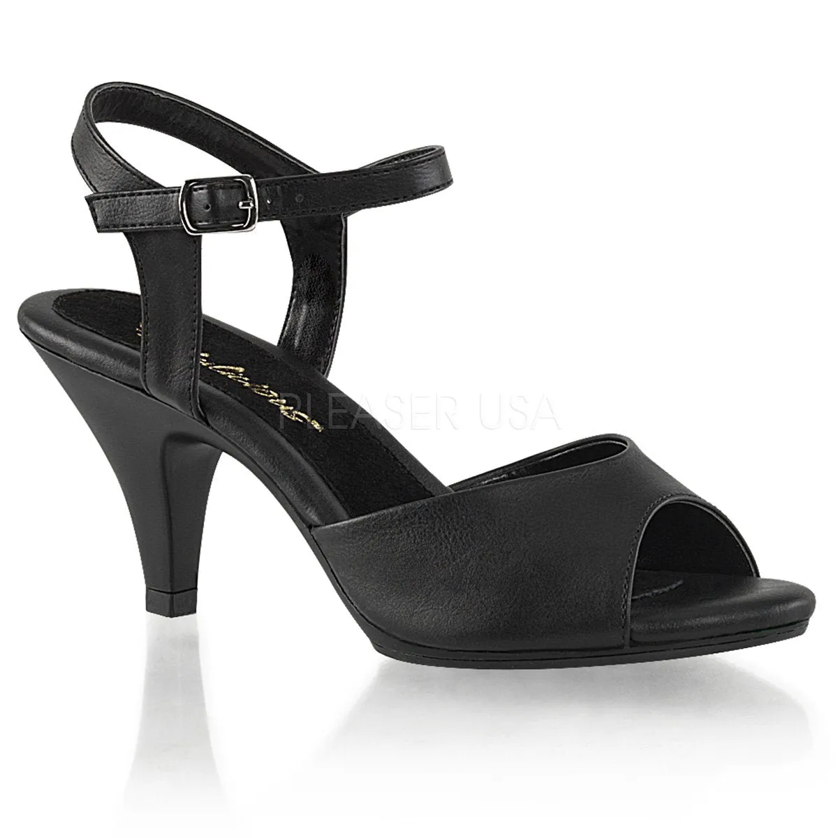 Ankle Strap Sandal Shoe 3" Heel 6-colors BELLE-309