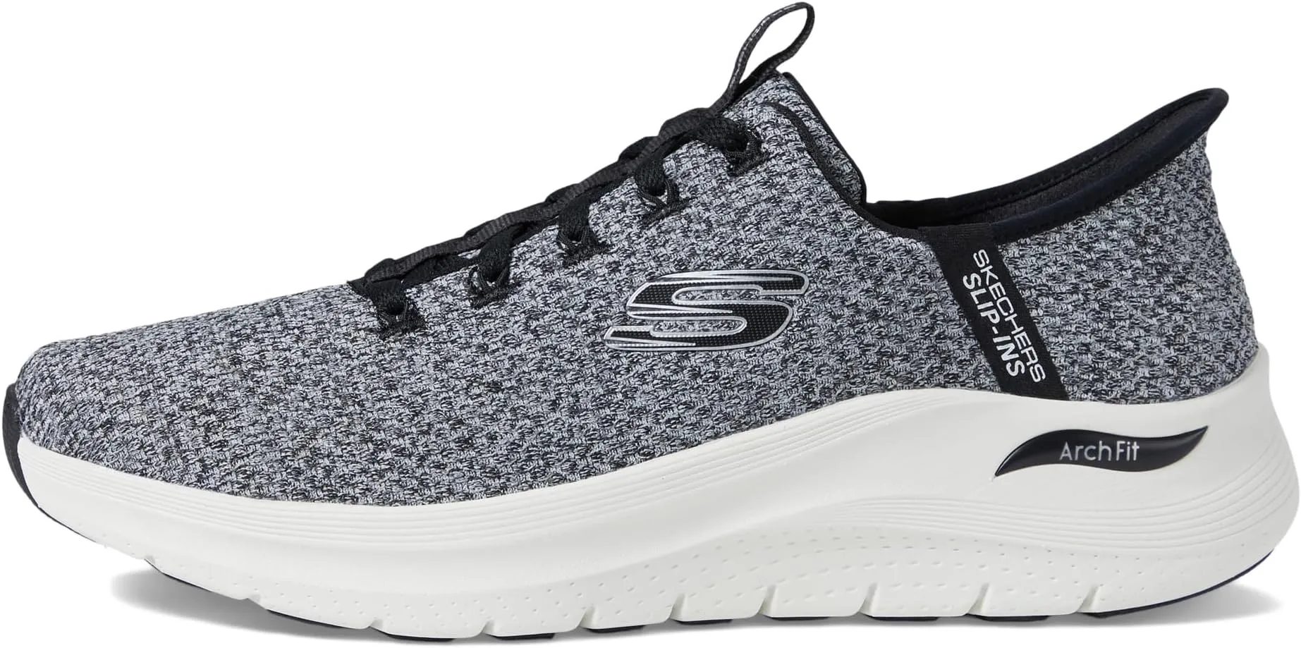 Arch Fit 2.0 Look Ahead Hands Free Slip-In SKECHERS, White/Black