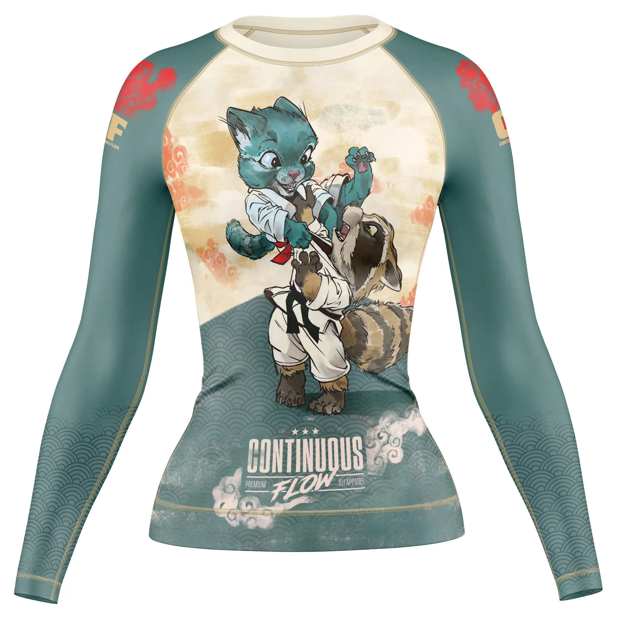 Baby Animals Long Sleeve Rashguard