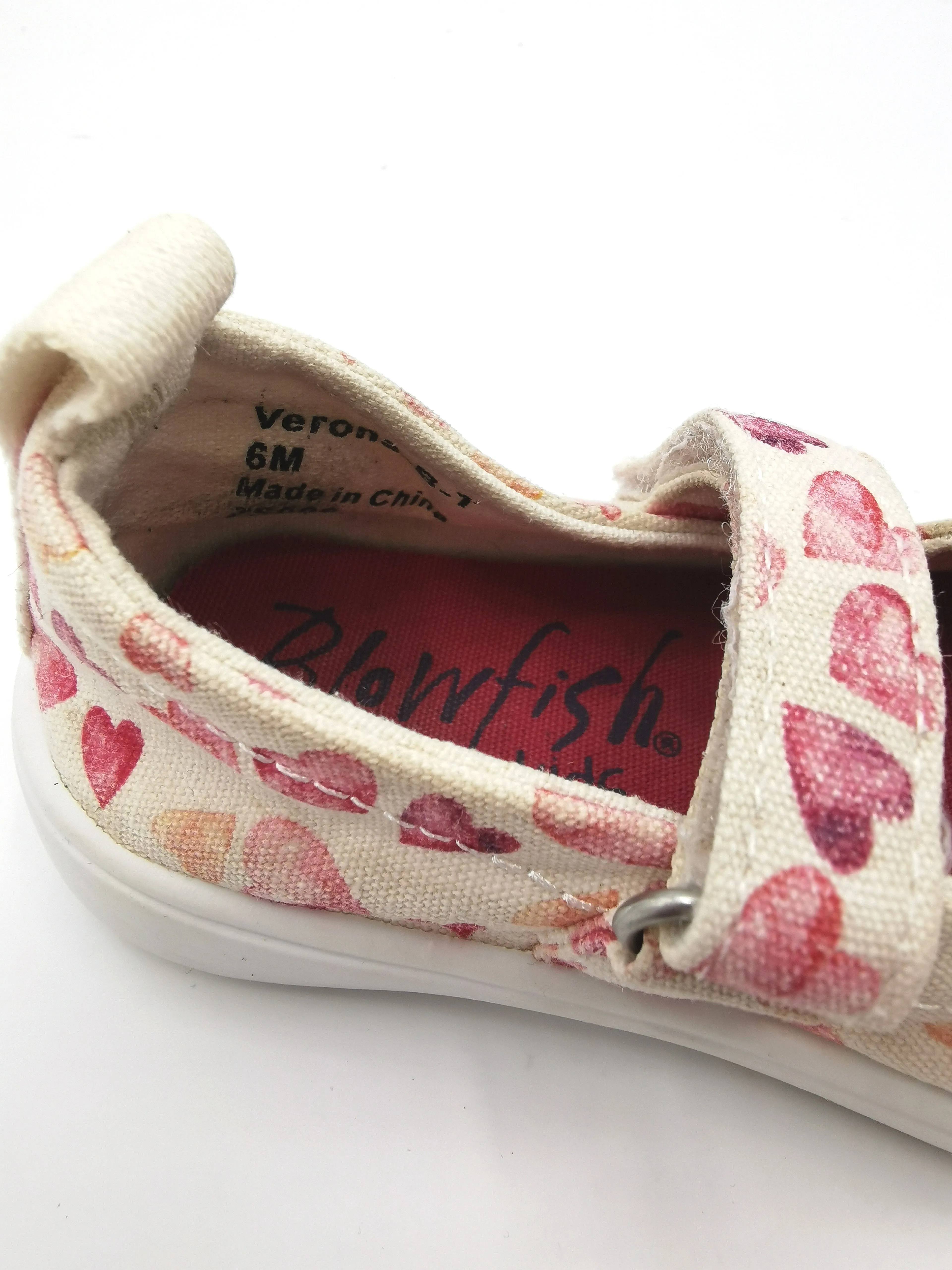 BABY GIRL SIZE 6 TODDLER - BLOWFISH Velcro Mary Jane Shoes EUC B2
