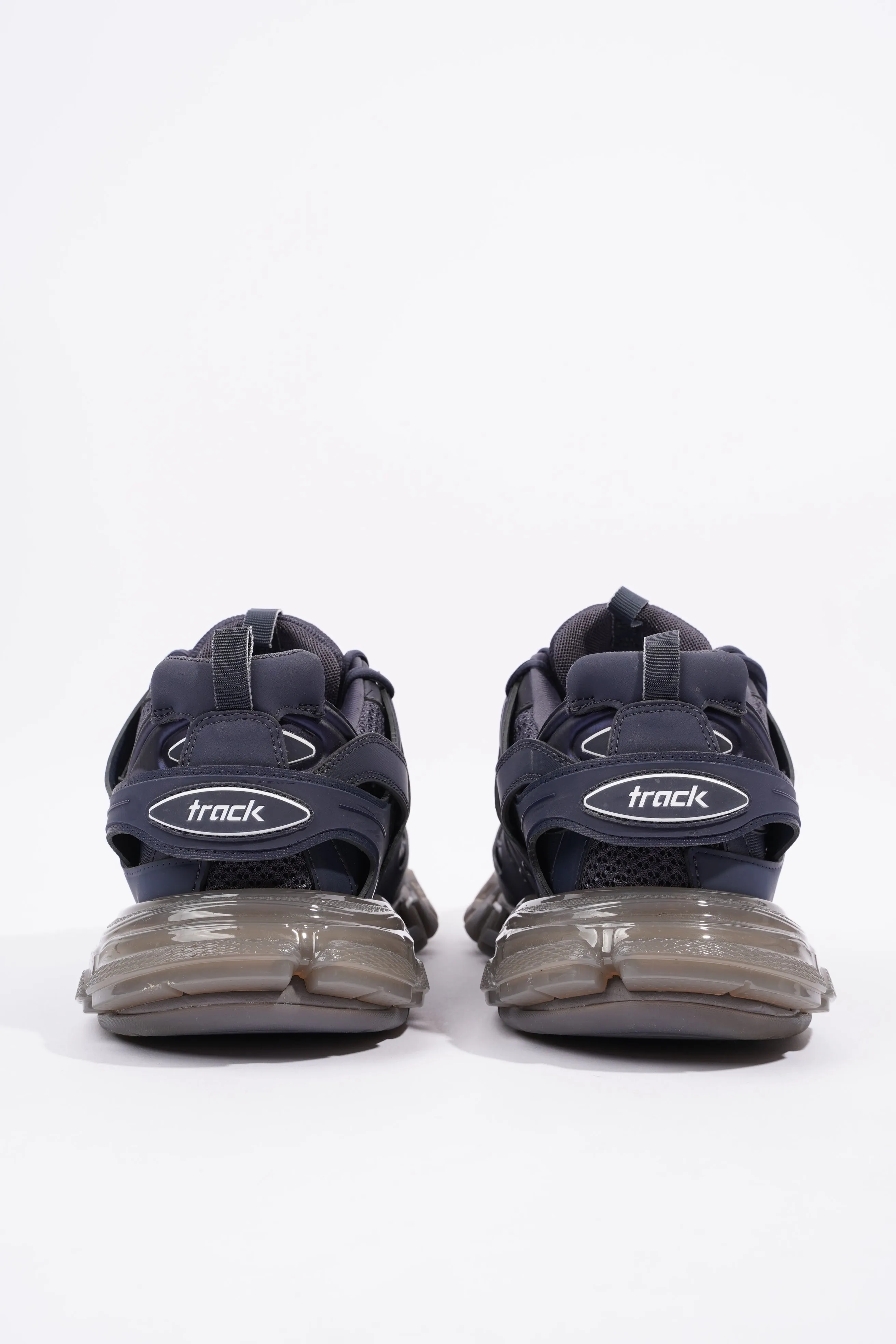 Balenciaga Mens Track Navy / Grey / Clear EU 44 / UK 10