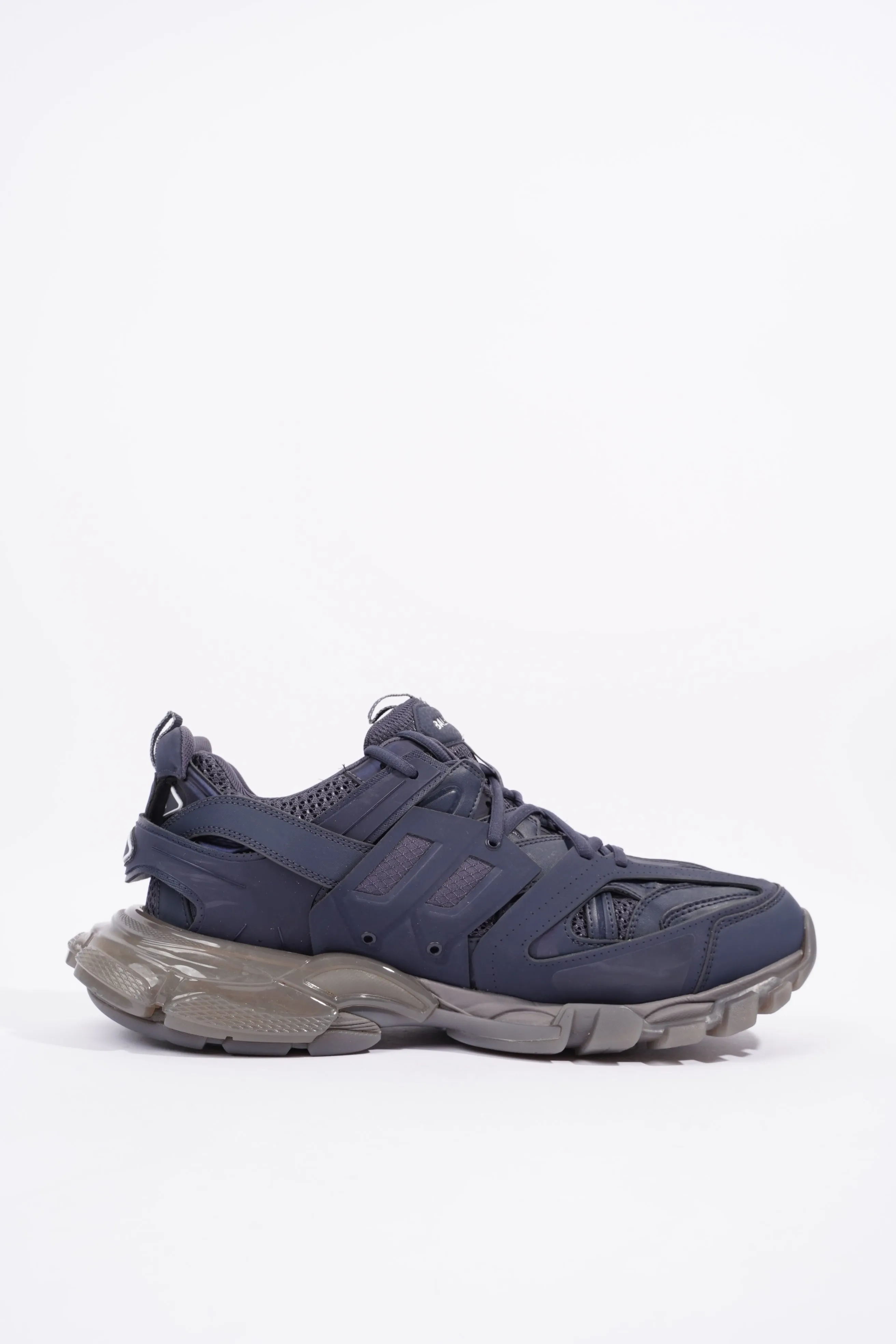 Balenciaga Mens Track Navy / Grey / Clear EU 44 / UK 10