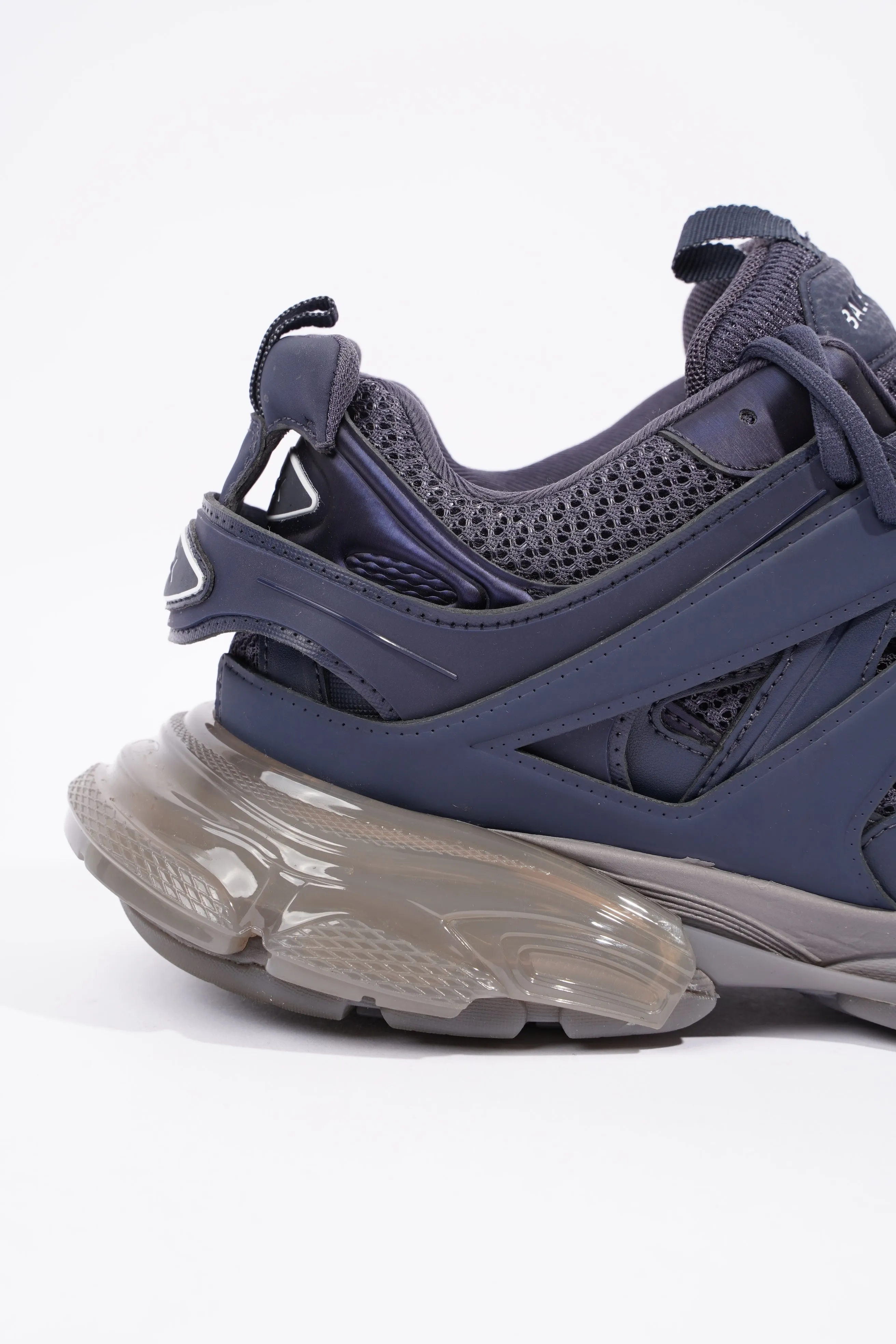 Balenciaga Mens Track Navy / Grey / Clear EU 44 / UK 10