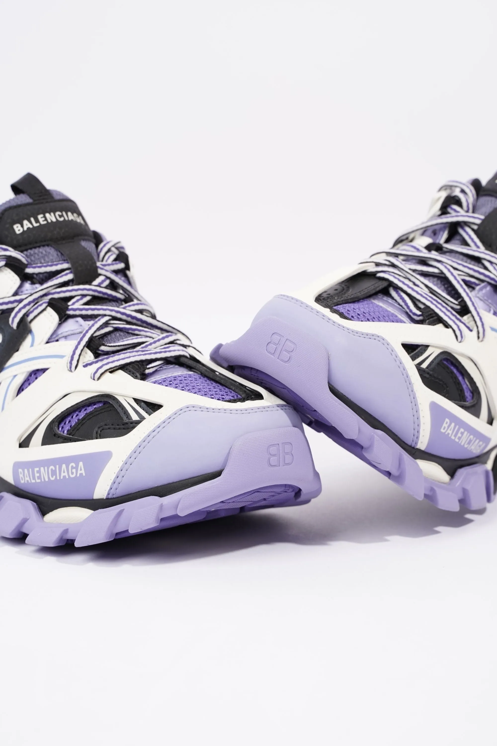 Balenciaga Mens Track Purple / White EU 42 / UK 8