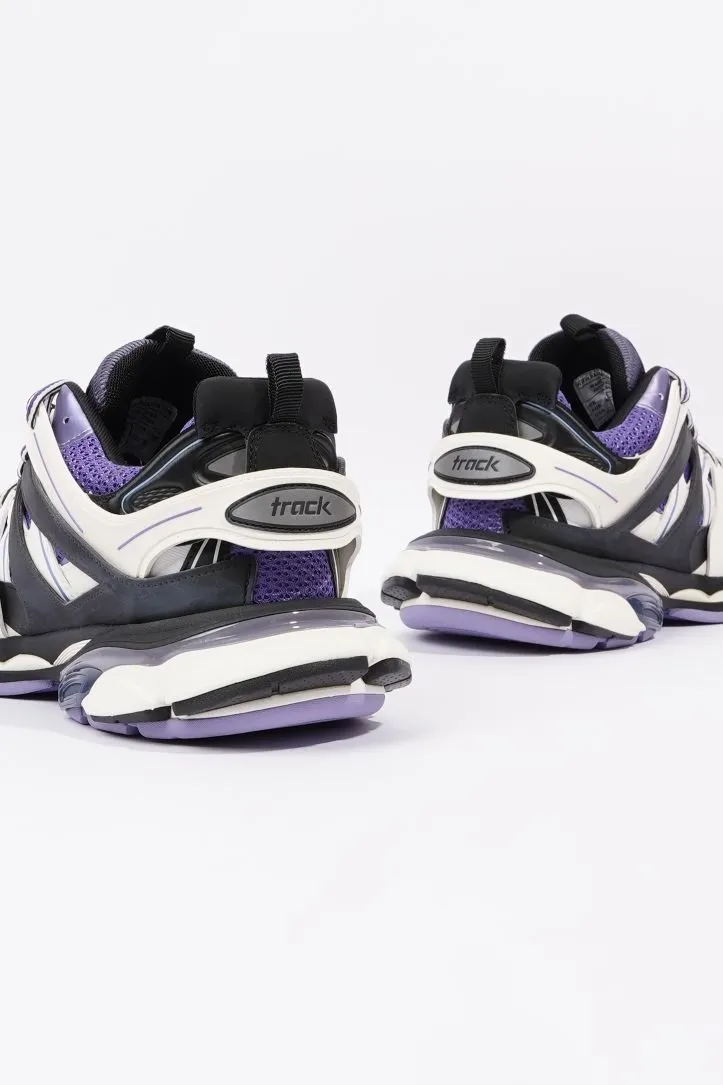 Balenciaga Mens Track Purple / White EU 42 / UK 8
