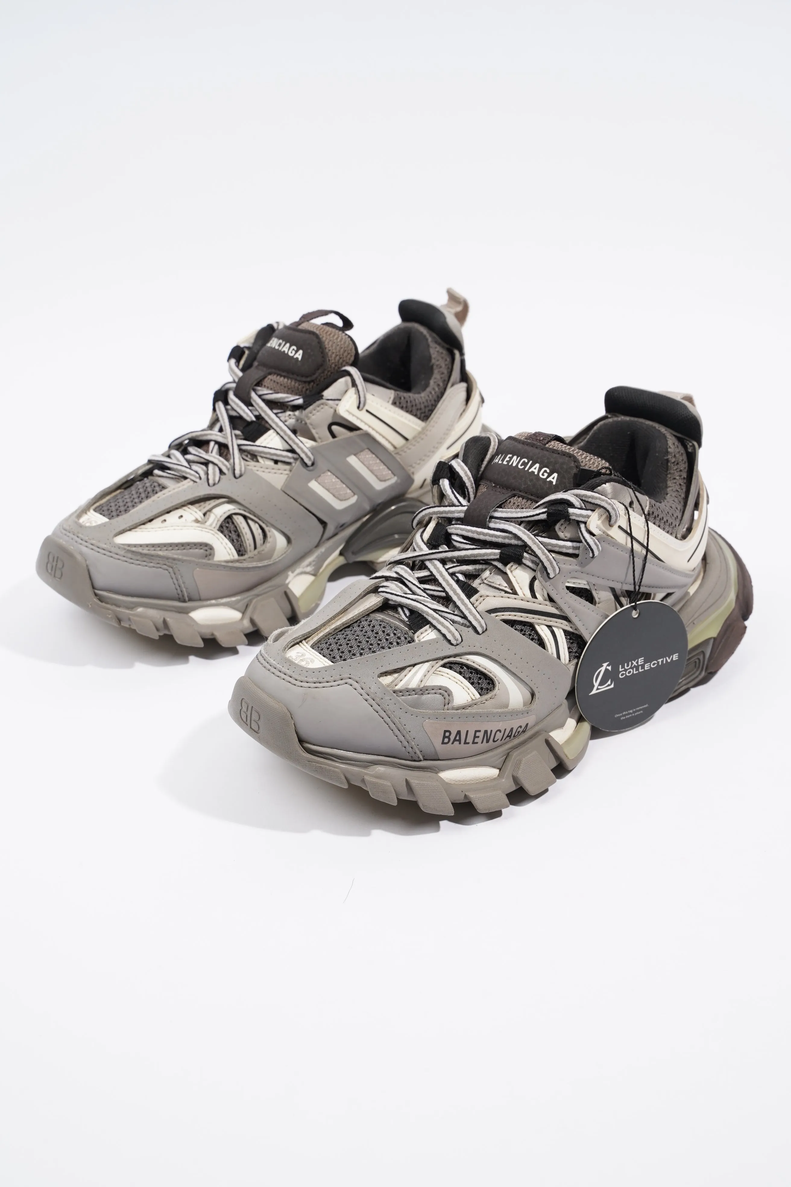 Balenciaga Track Grey / White Mesh EU 36 UK 3
