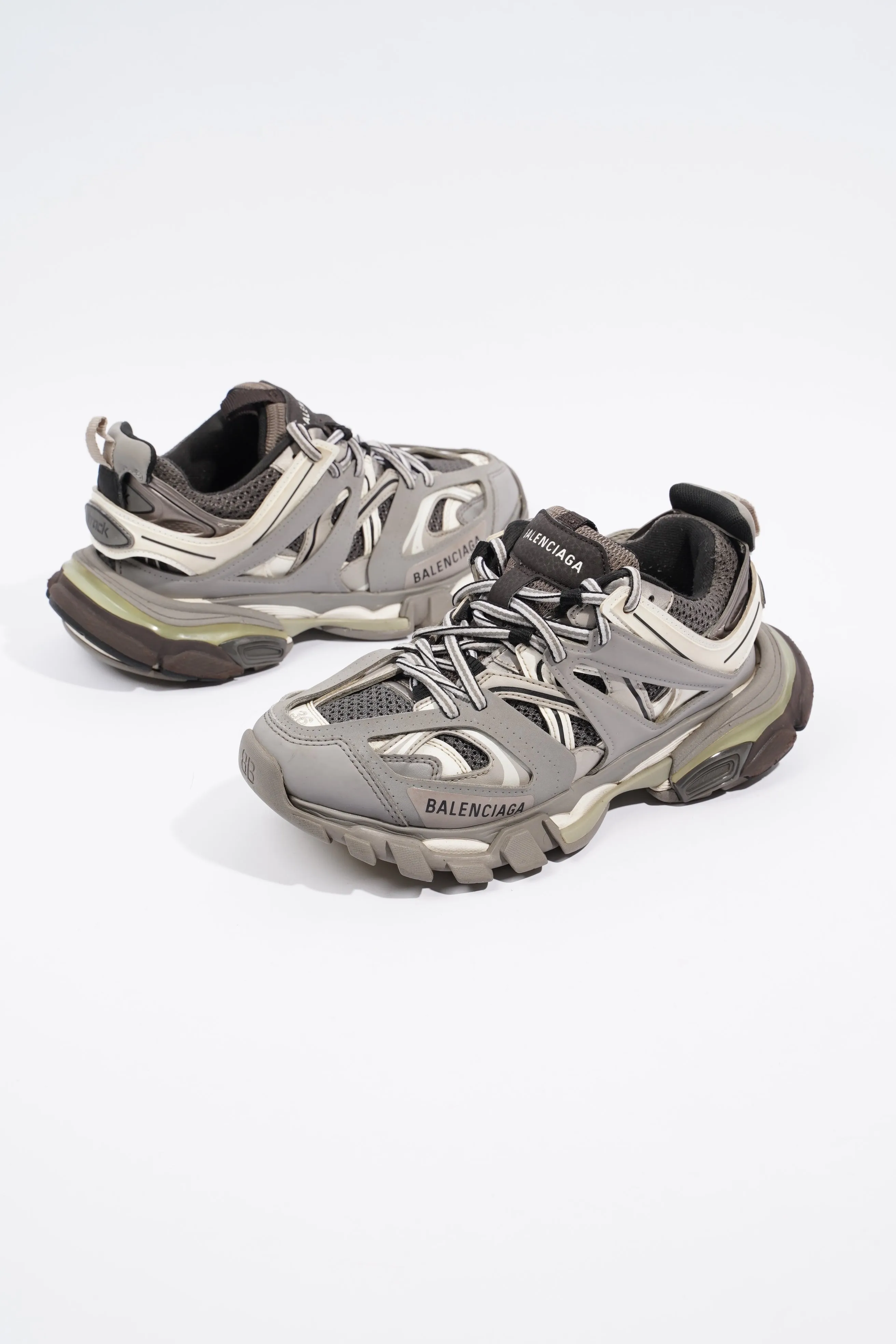 Balenciaga Track Grey / White Mesh EU 36 UK 3