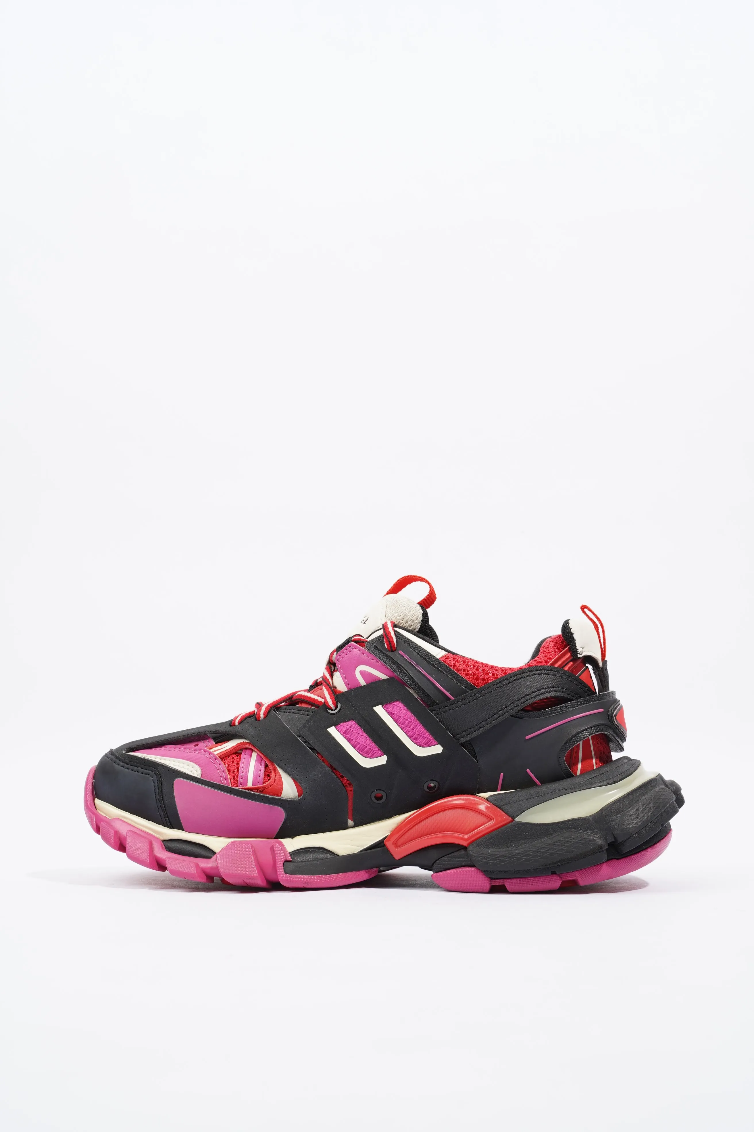 Balenciaga Track Red / Black / Pink Mesh EU 36 UK 3