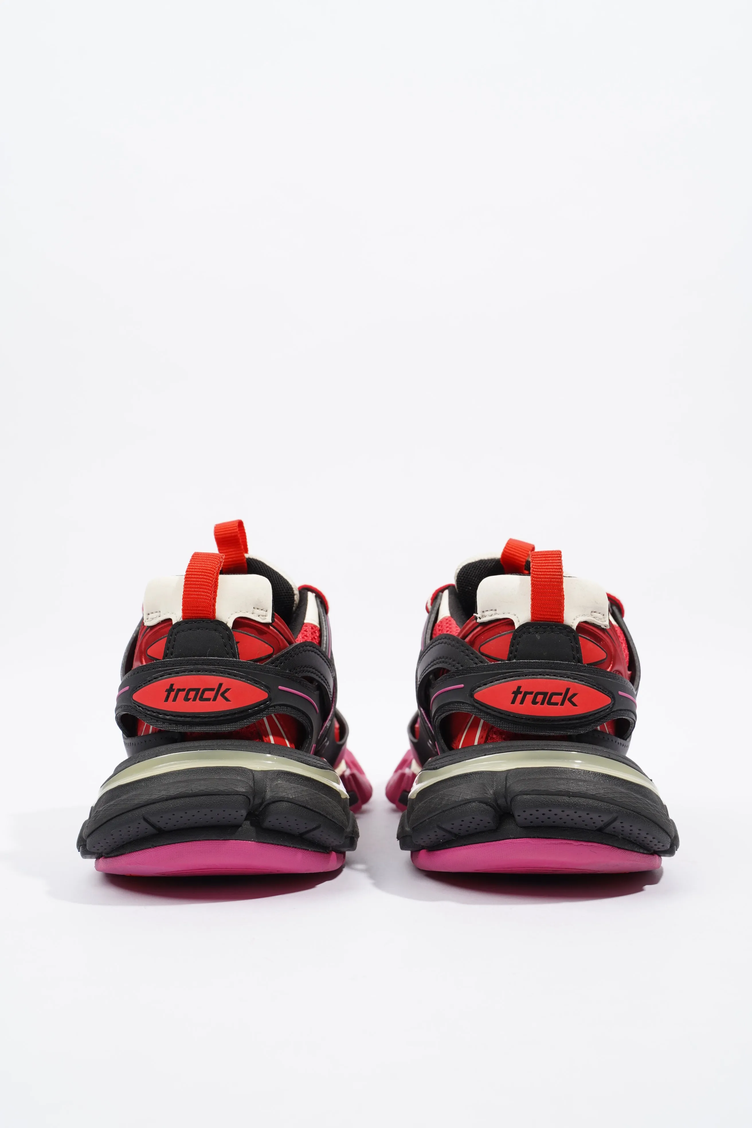 Balenciaga Track Red / Black / Pink Mesh EU 36 UK 3