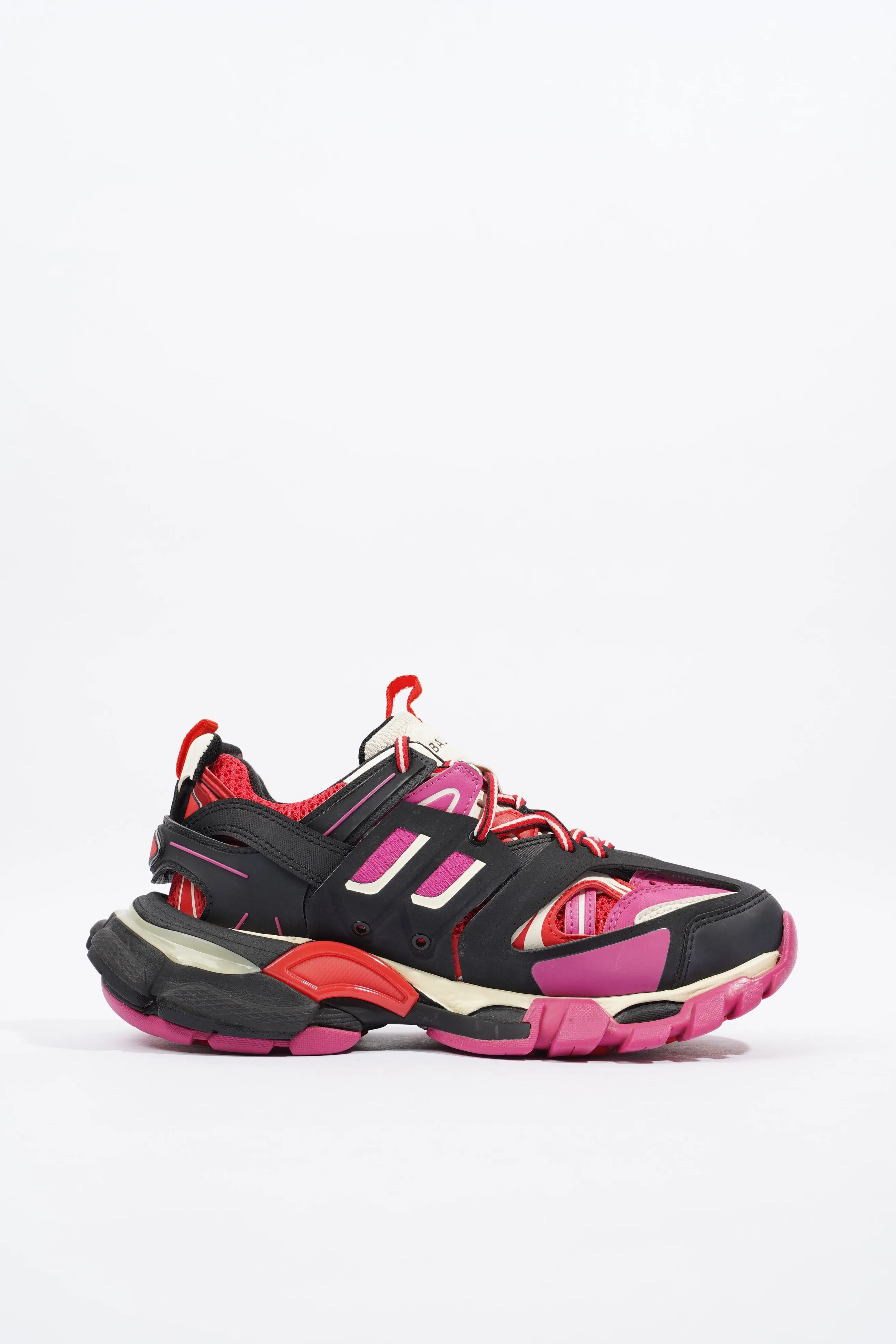 Balenciaga Track Red / Black / Pink Mesh EU 36 UK 3