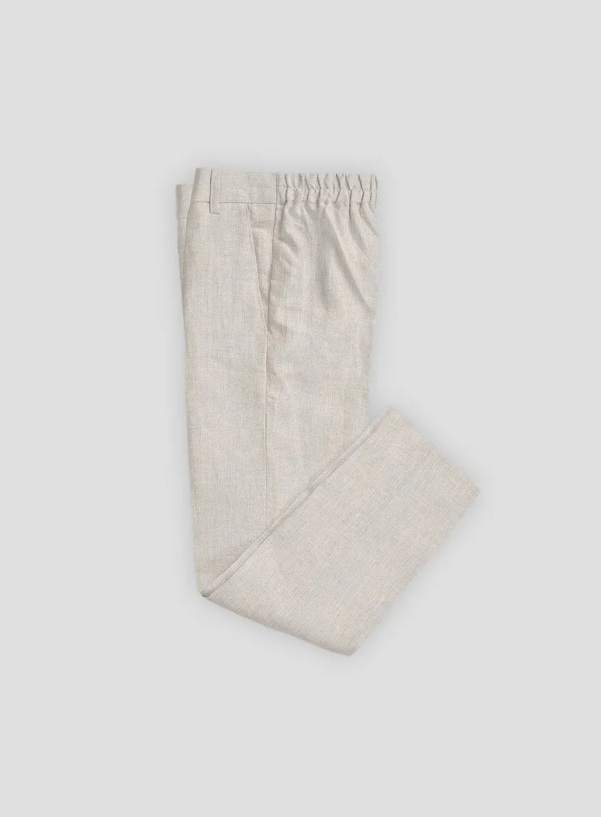 Barn Beige Linen Boys Suit