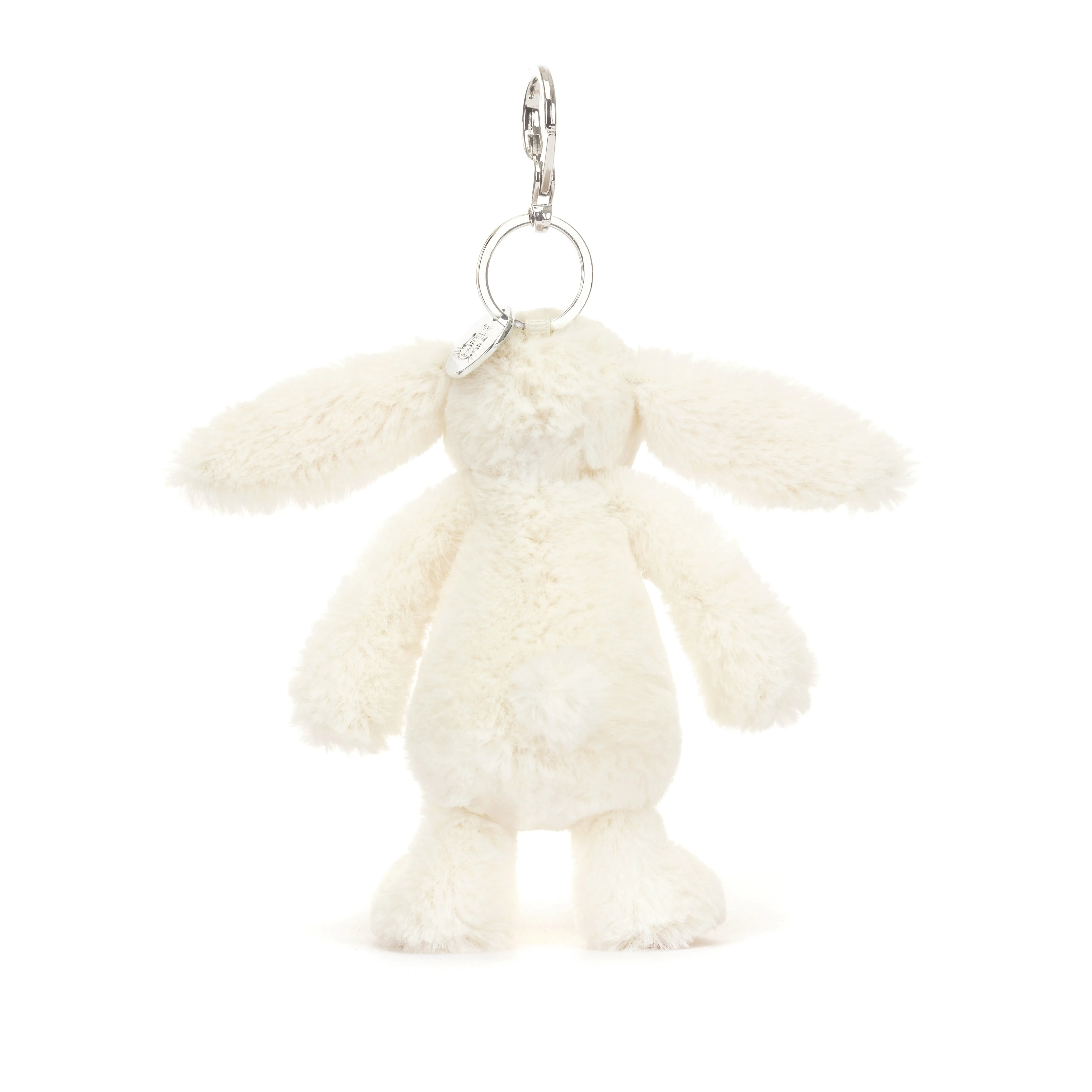 Bashful Cream Bag Charm Strawberry Ears