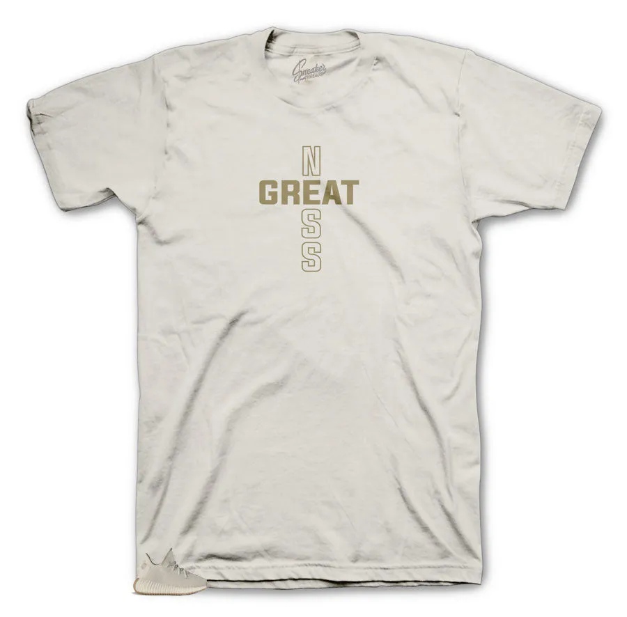 Boost Sesame Greatness Cross Shirt
