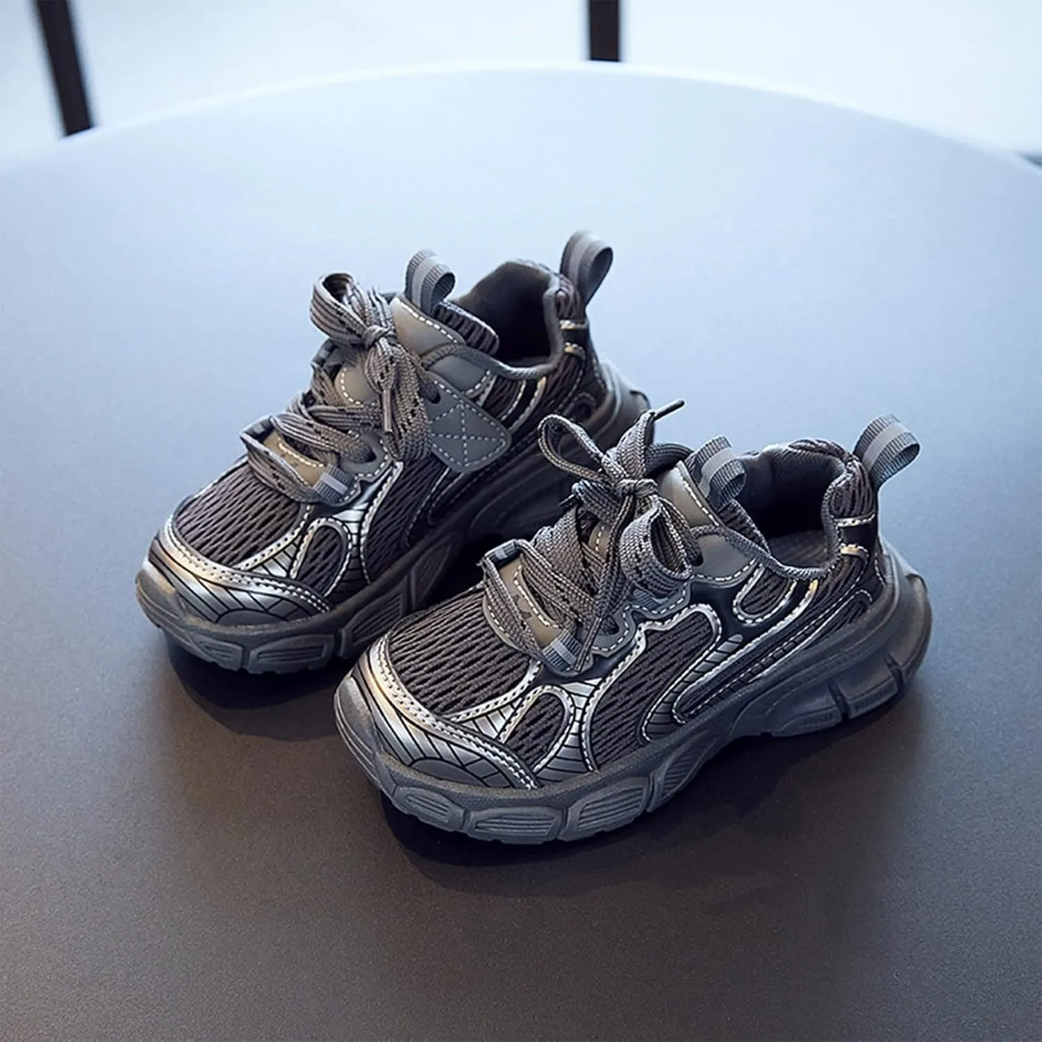 Boys Girls Shoes Kids Tennis Running Athletic Sport Sneakers Breathable Non Slip Mesh Comfortable Hiking Shoes