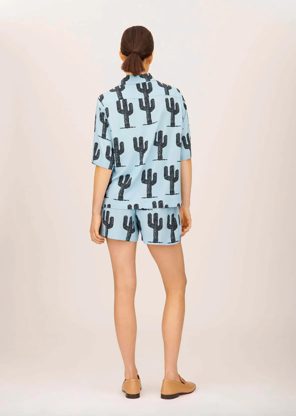 Cactus Blue Holiday Shirt
