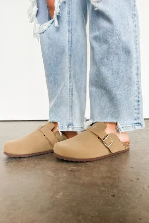 Cambridge Faux Leather Clog - FINAL SALE
