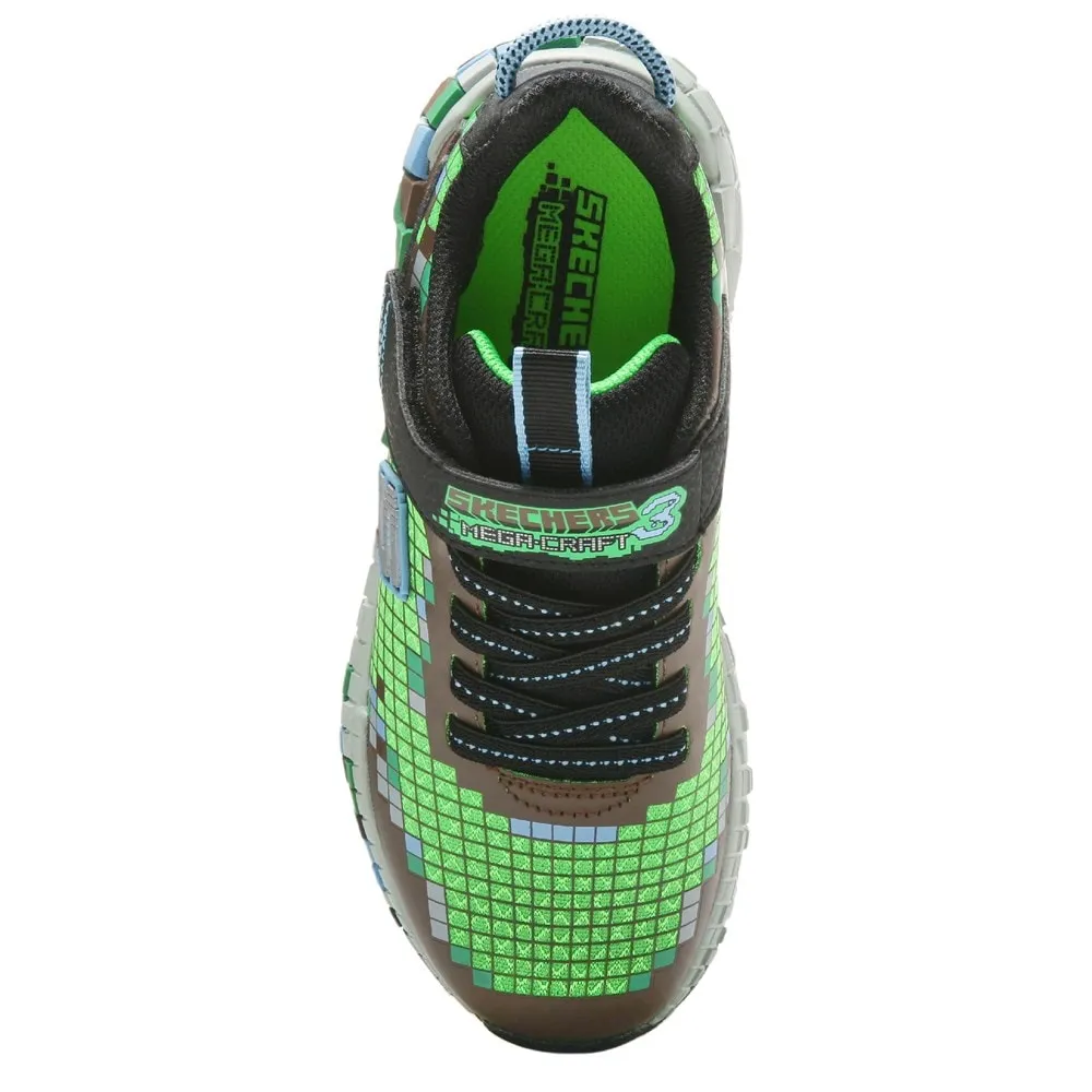 Children's sneakers Mega Craft Little/Big Kid Skechers, green