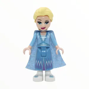 Elsa (cape with two tails, blue skirt, white shoes)