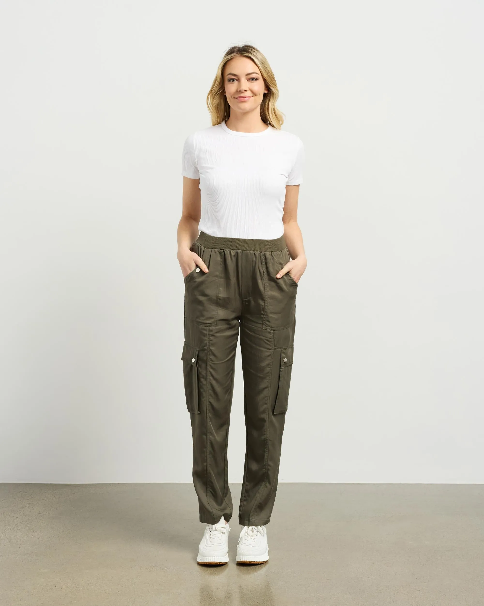 Et Alia Carter Cargo Pant - Olive