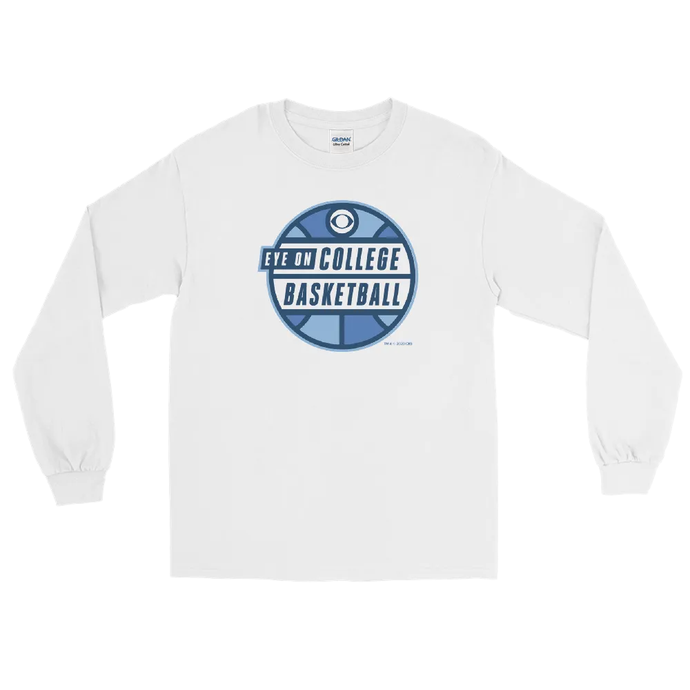 Eye on College Basketball Podcast Logo Adult Long Sleeve T-Shirt