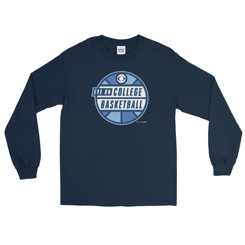 Eye on College Basketball Podcast Logo Adult Long Sleeve T-Shirt