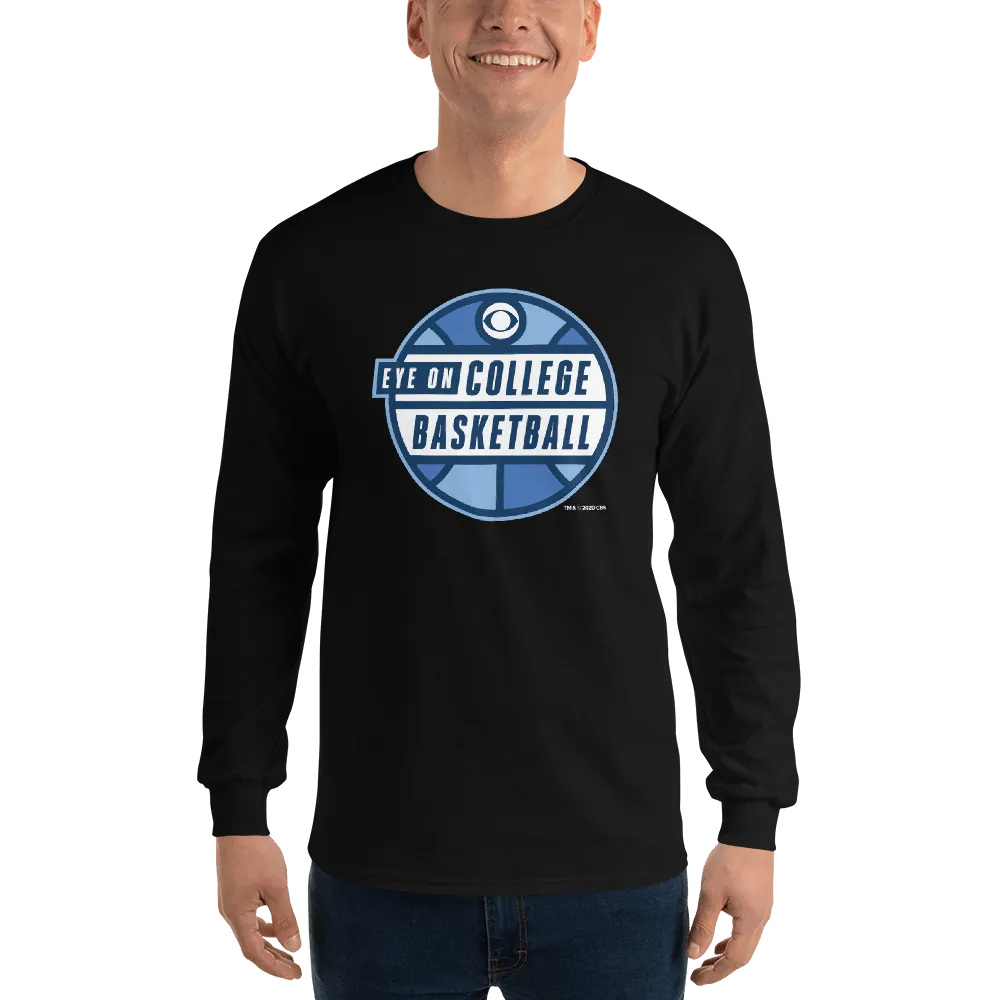 Eye on College Basketball Podcast Logo Adult Long Sleeve T-Shirt