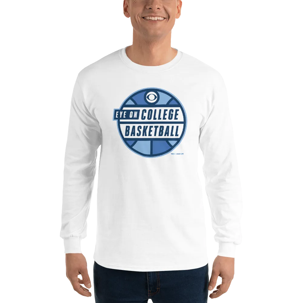 Eye on College Basketball Podcast Logo Adult Long Sleeve T-Shirt