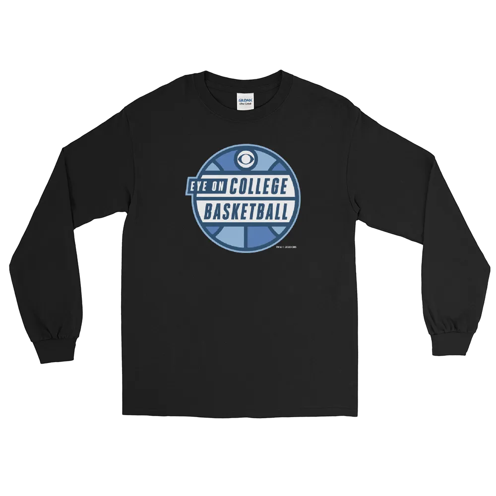 Eye on College Basketball Podcast Logo Adult Long Sleeve T-Shirt