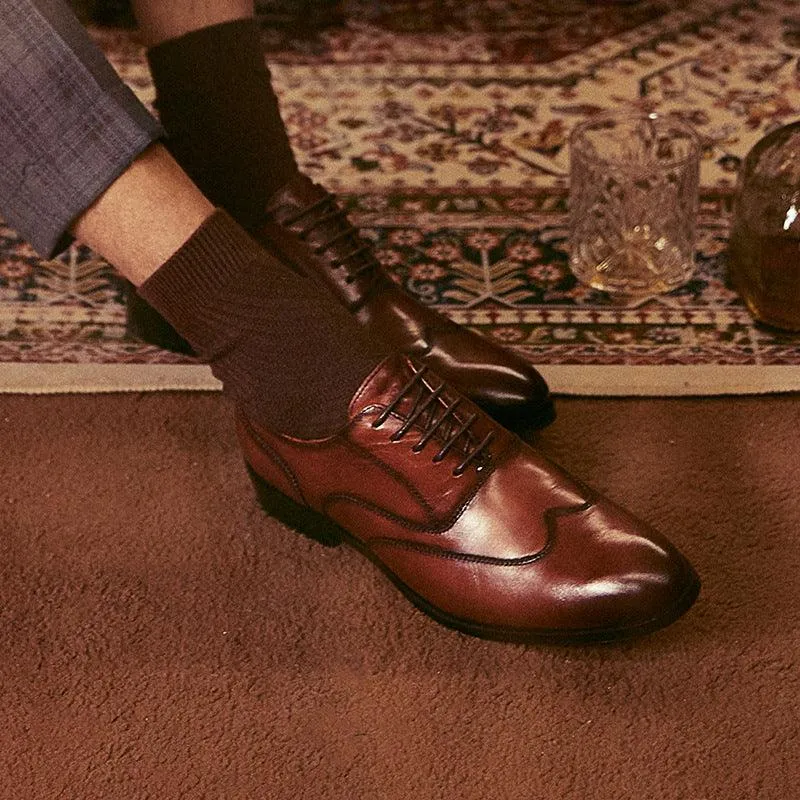 Formal Wear Cowhide Men's Shoes