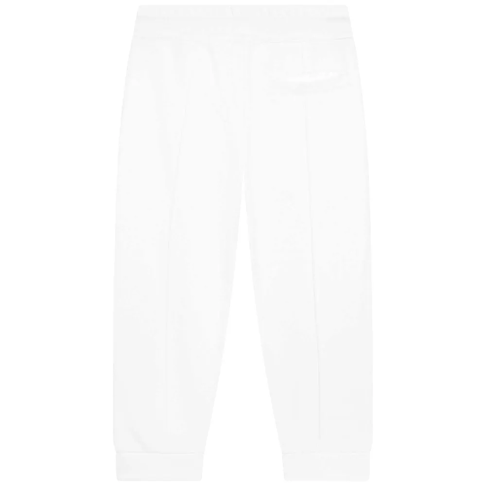 Hugo Kids Girls Jogging Bottoms - White