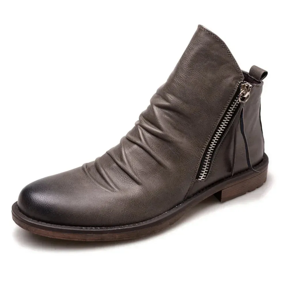 Men's Leather Boots