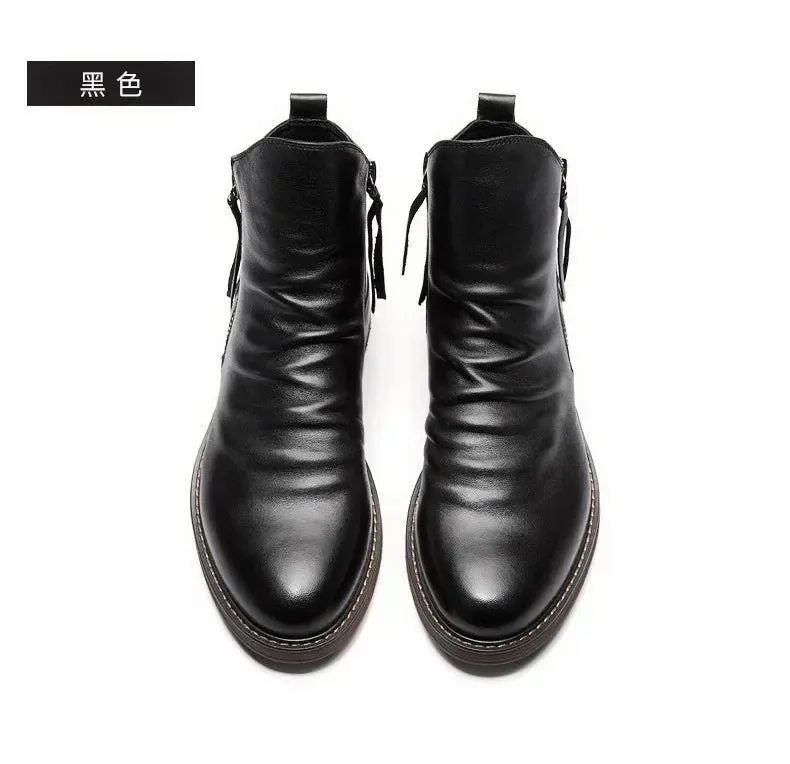 Men's Leather Boots
