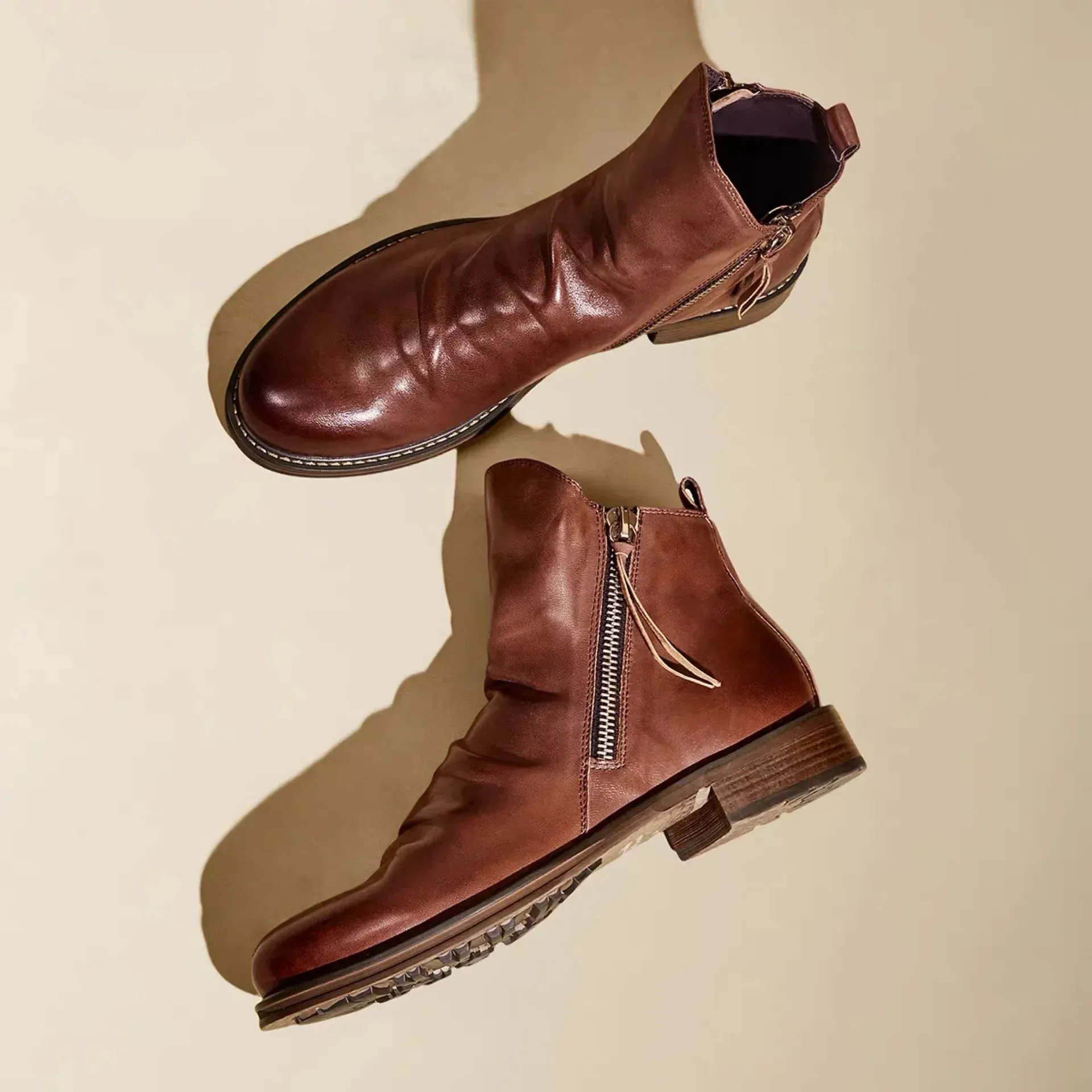 Men's Leather Boots
