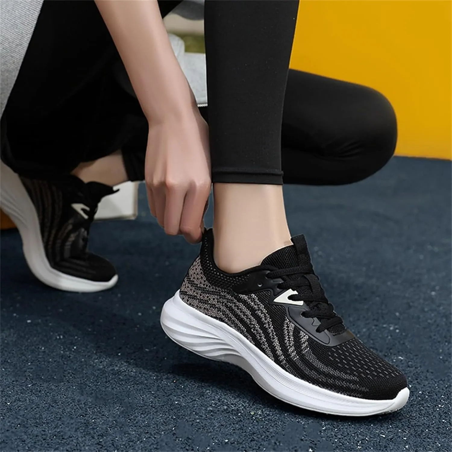 Men's Running Shoes-Breathable Walking Non-Slip Athletic Sneakers Lightweight Gym Comfortable Tennis Road Sneaker Training Shoes