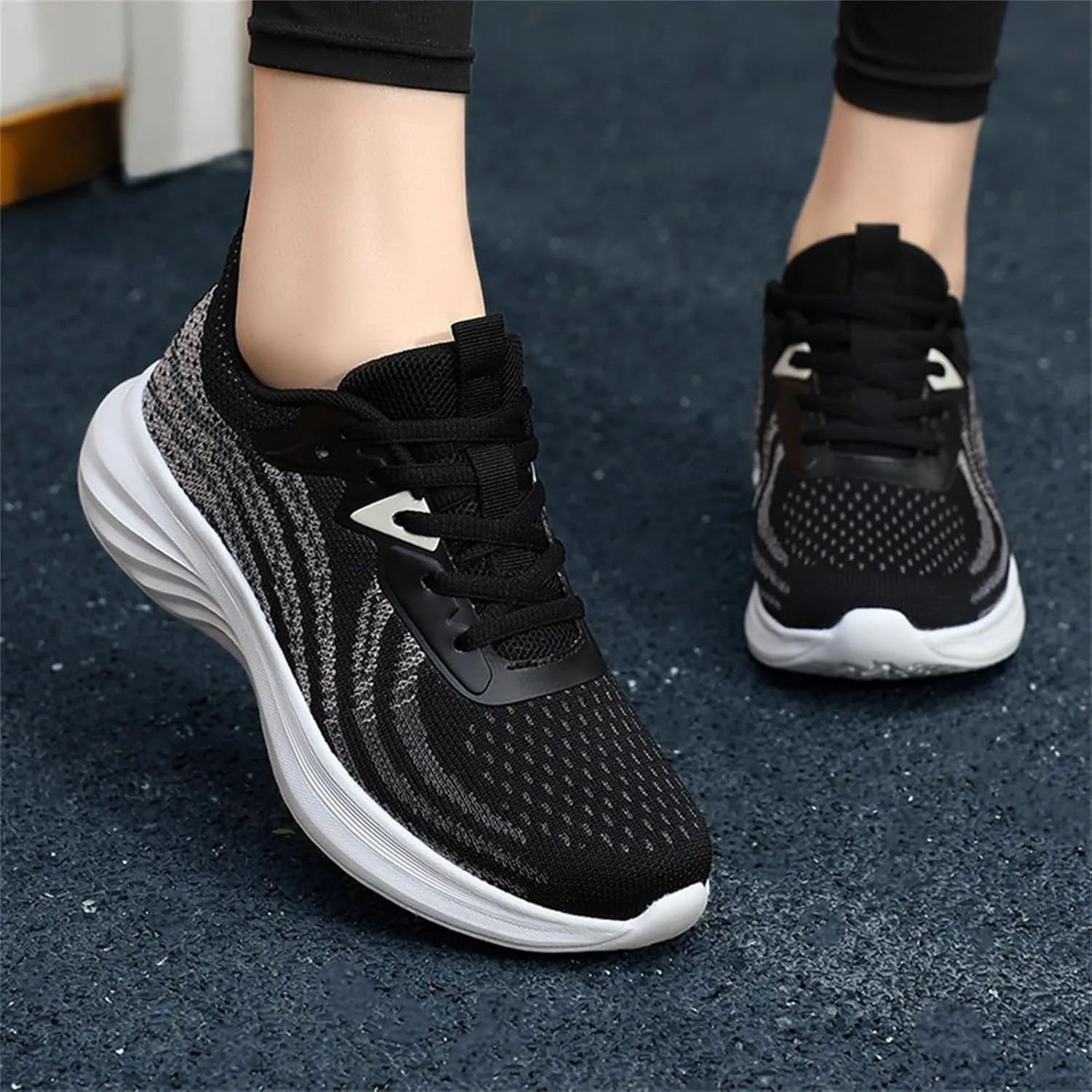 Men's Running Shoes-Breathable Walking Non-Slip Athletic Sneakers Lightweight Gym Comfortable Tennis Road Sneaker Training Shoes