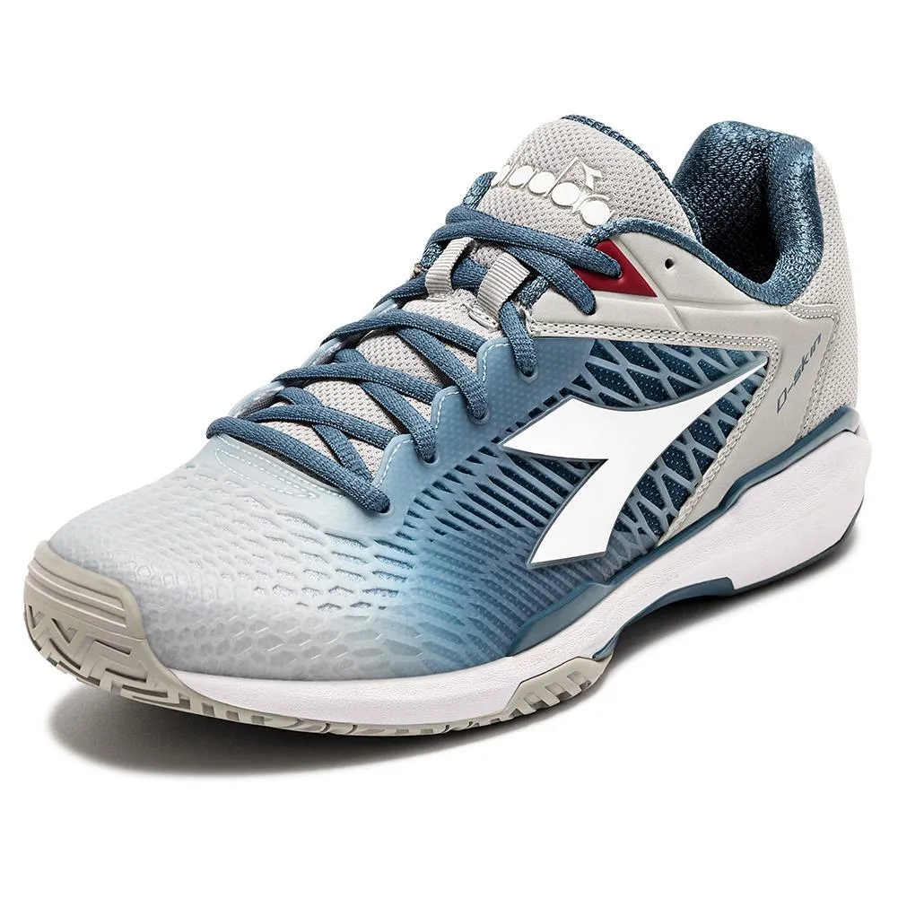 Men's Speed Competition 7 AG Tennis Shoes Silver and Oceanview